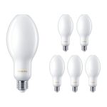 Mehrfachpackung 6x Philips TrueForce Core LED E27 HPL/SON Matt 18W 3000lm 300D - 830  | Ersatz für 80W