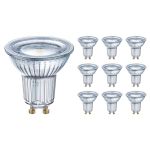 Mehrfachpackung 10x Ledvance Performance LED-Spot Reflektor GU10 PAR16 6.9W 620lm 120D - 840  | Ersatz für 49W