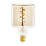 Eglo LED Special E27 Fadenlampe Messing 4W 180lm - 816  | Dimmbar - Ersatz Für 15W