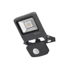 Ledvance LED-Scheinwerfer Endura Schwarz 10W 800lm 100D - 840  | IP44 - Bewegungs- und Lichtsensor - Symmetrisch
