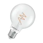 Osram Vintage 1906 LED E27 Globe Fadenlampe Klar 4.6W 470lm - 927  | Höchste Farbwiedergabe - Dimmbar - Ersatz Für 40W