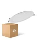 Mehrfachpackung 4x Ledvance LED Deckenstrahler Rund DN210 18W 1530lm 120D - 840  | 225mm