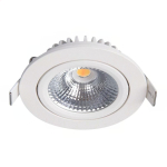 LED schwenkbar Spot Weiß Rund 6W 520lm 60D - 927 | 85mm - IP54 - Dimmbar - Höchste Farbwiedergabe