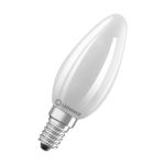 Ledvance LED Classic E14 Bougie Filament Dépolie 1.2W 255lm - 827  | Remplacement 25W