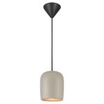 Nordlux Notti Suspension Luminaire Métal Gris | Convient pour E27