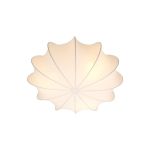 Nordlux Aeron Plafonnier 60 Textile Blanc | Convient pour 1x E27