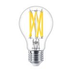 Philips Master LED E27 Poire Filament Claire 10.5W 1521lm - 922-927 Dim To Warm | Meilleur Rendu De Couleur - Dimmable - Remplacement 100W