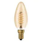Ledvance Vintage 1906 LED E14 Bougie Dorée 3.4W 250lm - 822- | Dimmable - Remplacement 25W