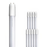 Lot 10x Tube LED T8 (EM/Direct 230V) Standard Output 17.5W 1800lm - 840 Blanc Froid | 120cm - Équivalent 36W